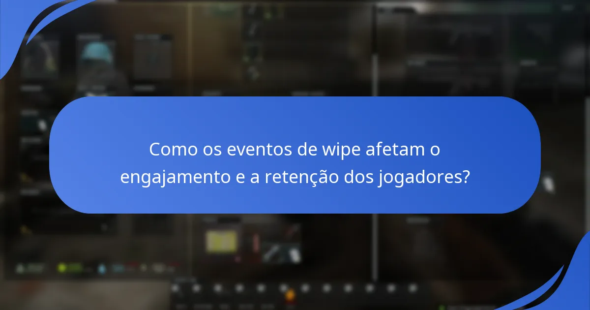 Como as reações da comunidade moldaram as percepções sobre os eventos de wipe?