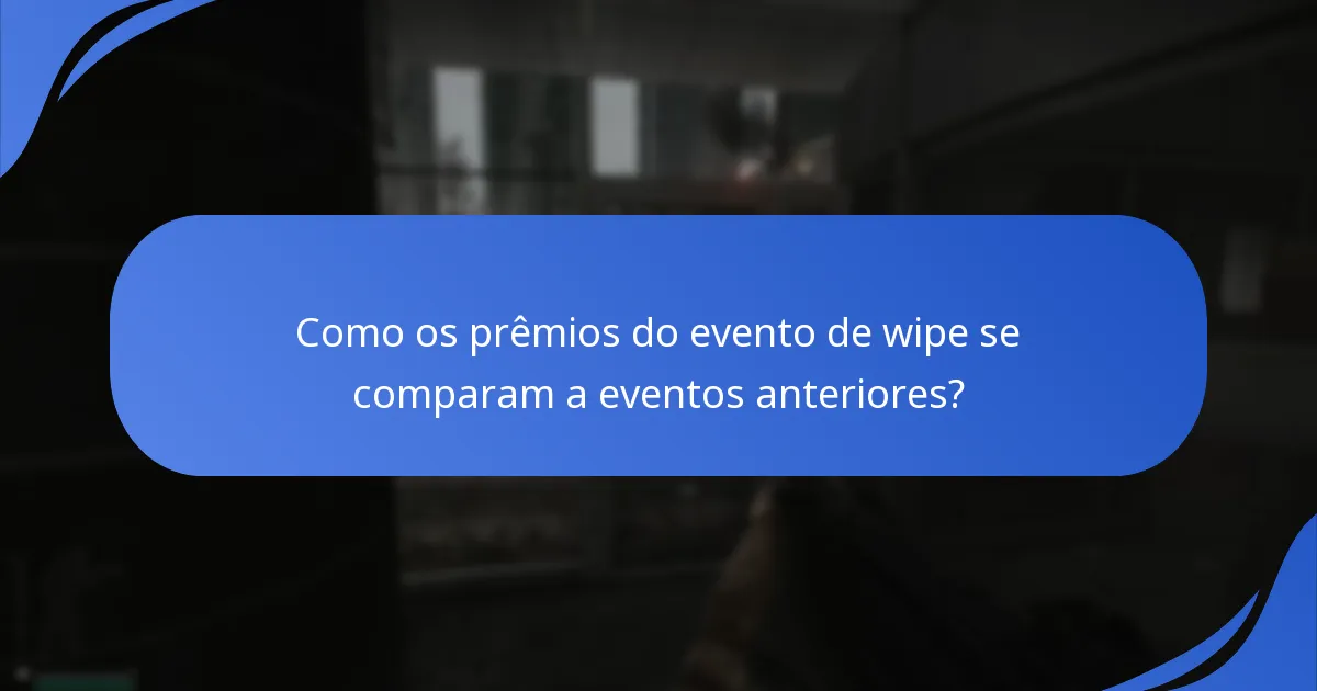 Quem foram os melhores jogadores durante o evento de wipe?